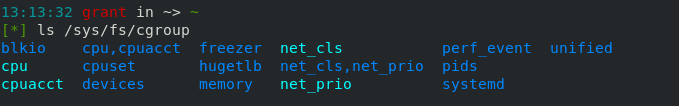 ls-cgroup